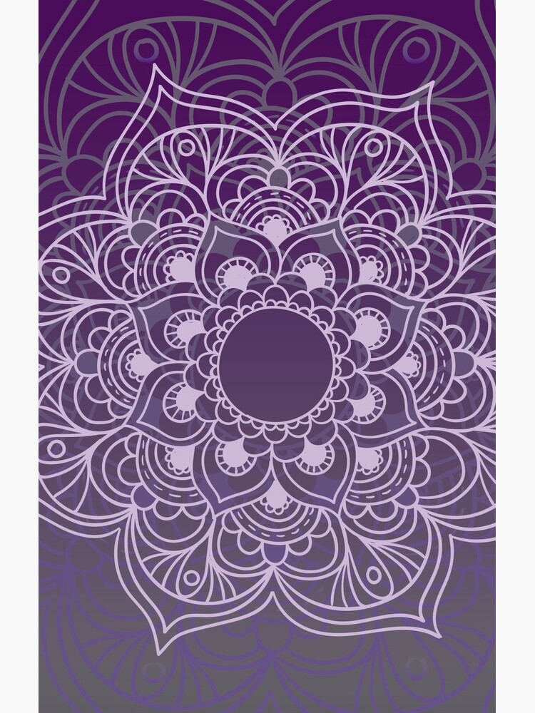 Gradient mandala 4 by creativelolo