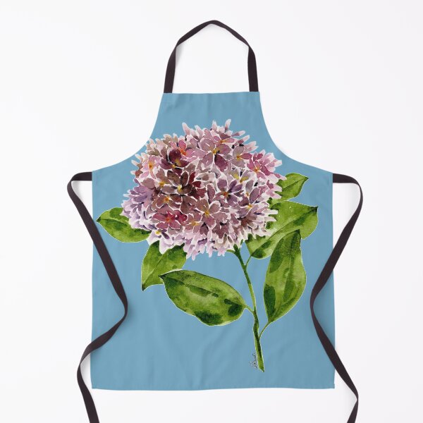 Item preview, Pink hortensia blue designed and sold by PetitMartin.