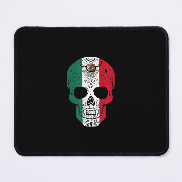 Item preview, Mexican Flag Sugar Skull Design designed and sold by bessiey23.