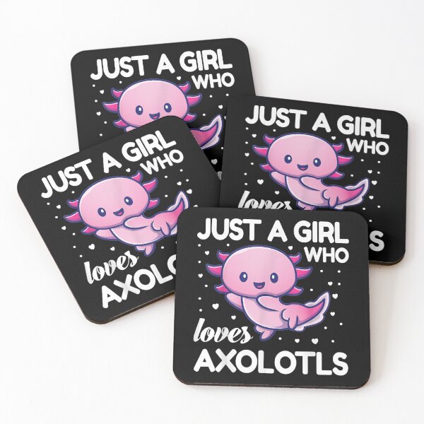 Item preview,  Just Girl Who Loves Axolotls Axolotl designed and sold by paudels.