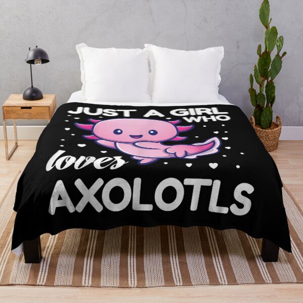 Item preview, Just Girl Who Loves Axolotls Axolotl designed and sold by paudels.
