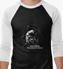 KOJIMA PRODUCTIONS New Kojipro Logo Hideo Kojima Men's Baseball ¾ T-Shirt