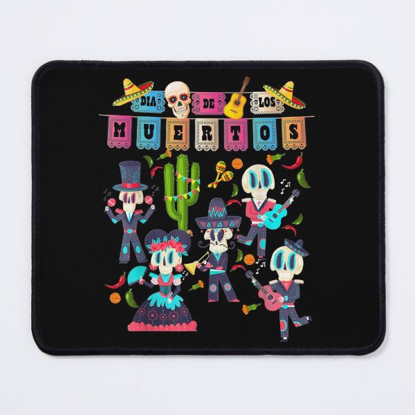 Item preview, Mexican Papel Picado Banner Dia Los Muertos Figures designed and sold by bessiey23.