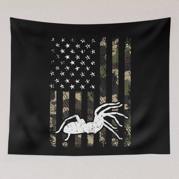 Item preview, Tarantula Camouflage USA Flag designed and sold by rafaeltto.