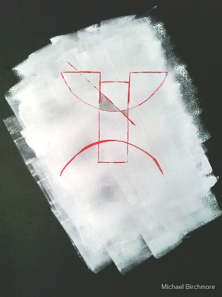 Thumbnail 3 of 3, Scarf, Temporal Distortion designed and sold by Michael Birchmore.