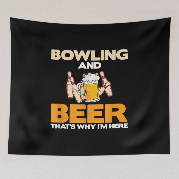 Item preview,  Bowling Beer Thats Why Here Master Gift designed and sold by bessiey23.