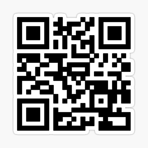 will-you-be-my-girlfriend-qr-code-sticker-for-sale-by-almendare