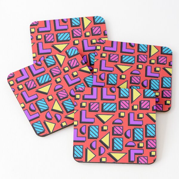 Item preview, 80s Colorful Memphis Vaporwave Pattern designed and sold by designandclouds.