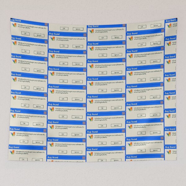 Item preview, Bug Windows designed and sold by benova.