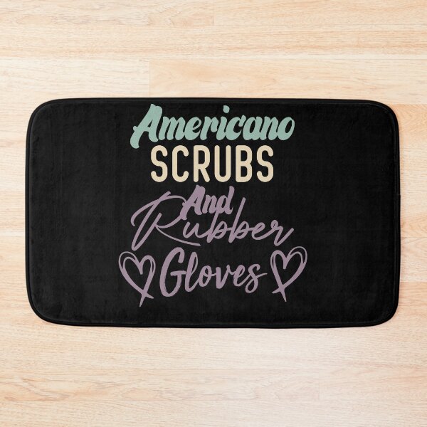Item preview, Americano Scrubs And Rubber Gloves Nurse Gift designed and sold by medbdj.