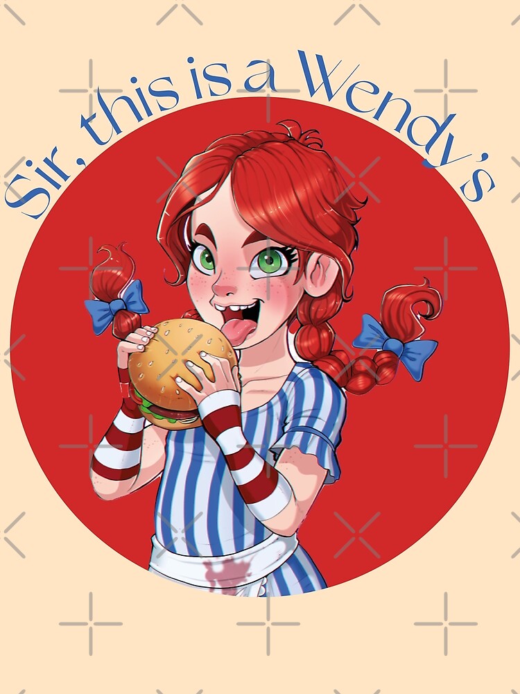 Sir This Is A Wendys Twitter Meme Character Poster For Sale By