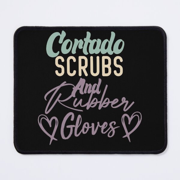 Item preview, Cortado Scrubs And Rubber Gloves Nurse Gift designed and sold by medbdj.