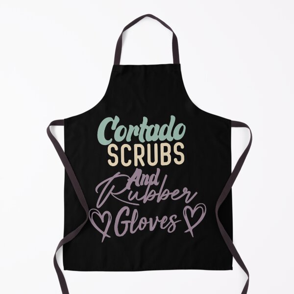 Item preview, Cortado Scrubs And Rubber Gloves Nurse Gift designed and sold by medbdj.