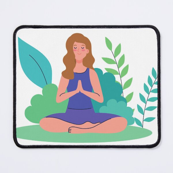Breathe in Mouse Pad