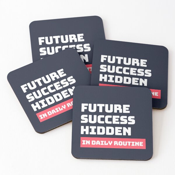 Item preview, The Secret Of Your Future Is Hidden In Your Daily Routine - Best Success quotes designed and sold by ExpertSayeed.