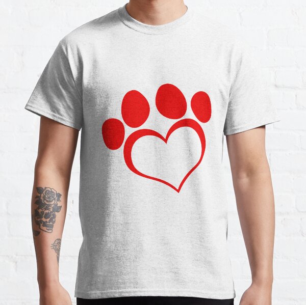 Paw Heart Classic T-Shirt