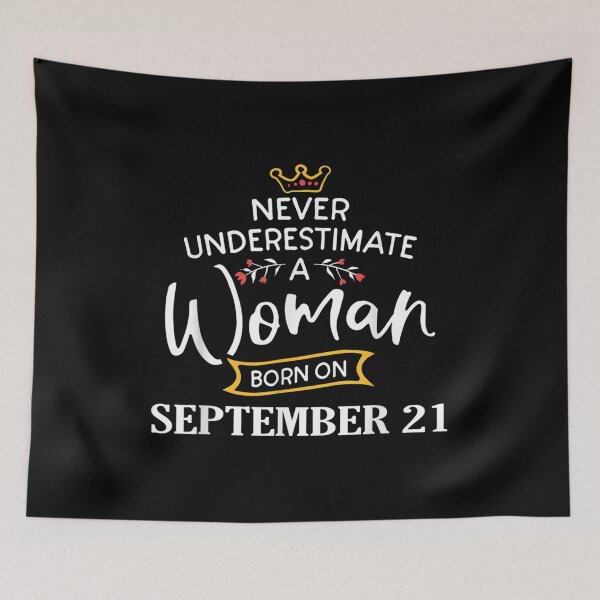 Item preview,  Woman Born September Birthday Gift Idea designed and sold by paudels.