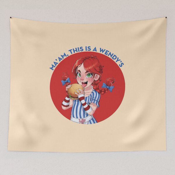 Item preview, Ma'am, this is a Wendy’s Twitter Meme Character designed and sold by PosterpartyCo.