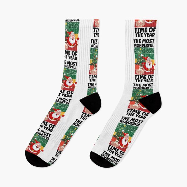 Item preview, THE MOST WONDERFUL TIME OF THE YEAR, SANTA CLAUS IS COMING, SANTA GIFT, MERRY XMAS, designed and sold by R B Chrystal.