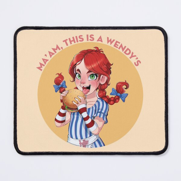 Item preview, Ma'am, this is a Wendy’s Twitter Meme Character designed and sold by PosterpartyCo.