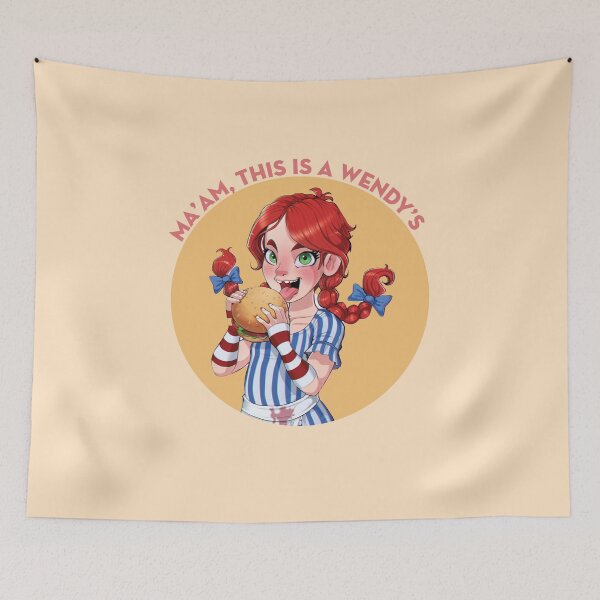 Item preview, Ma'am, this is a Wendy’s Twitter Meme Character designed and sold by PosterpartyCo.