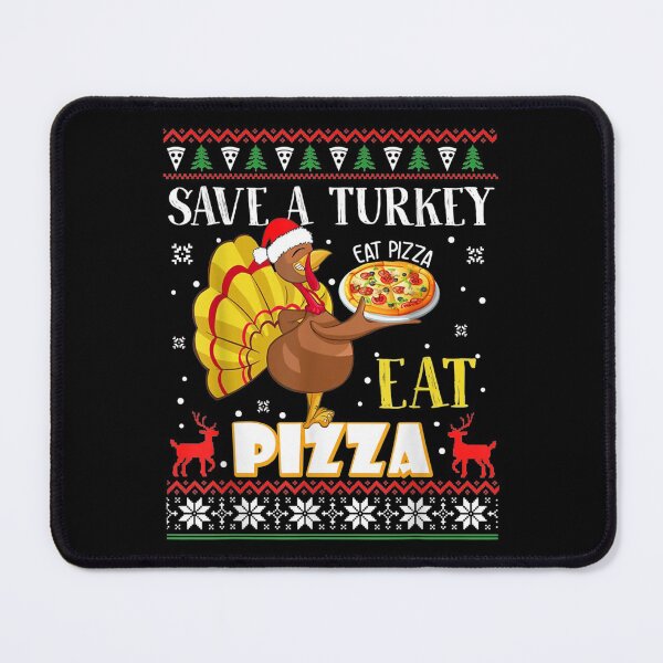 Item preview, Turkey Save Eat Pizza Ugly Thanksgiving Vegan designed and sold by paudels.