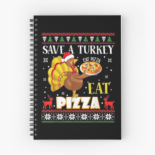 Item preview,  Turkey Save Eat Pizza Ugly Thanksgiving Vegan designed and sold by paudels.