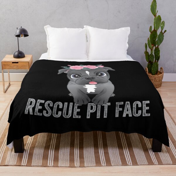 Item preview, Pitbull Rescue Pit Face Gift Lovers designed and sold by bessiey23.