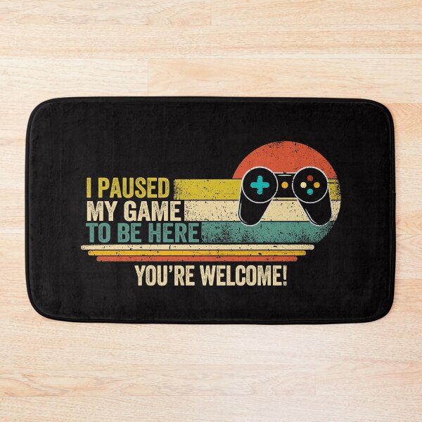 Item preview, i paused my game to be here retro video game gift designed and sold by Majesticoo.