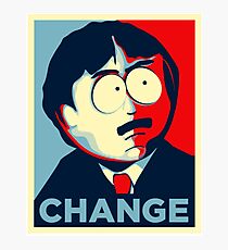 Randy Marsh for president Change Photographic Print