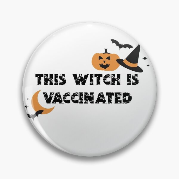 Item preview, This Witch is Vaccinated designed and sold by cafelab.
