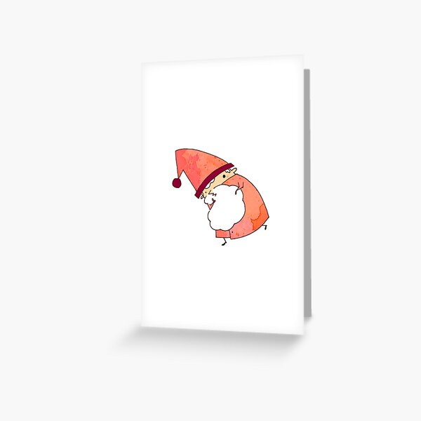 Happy Little Santa (#09) Greeting Card