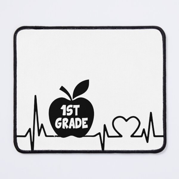 Item preview, 1ST GRADE HEARTBEAT BLACK designed and sold by bestteez.
