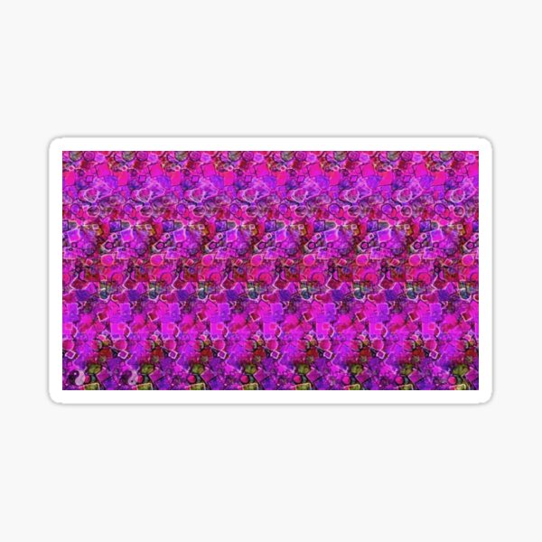 Vista previa del artículo con la obra «Un monstruo de terror - Magic Eye 3D», diseñado y vendido por almendare.