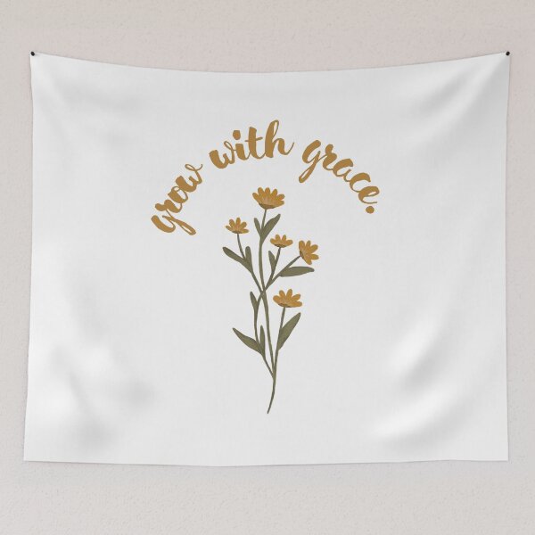 Item preview, Grow with grace floral design designed and sold by FashionN5.