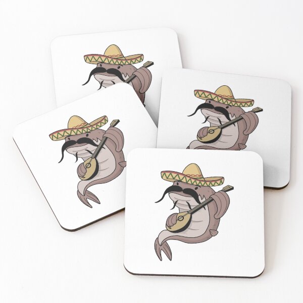 Item preview, Mexican Catfish funny cartoon designed and sold by Ashleysnook.