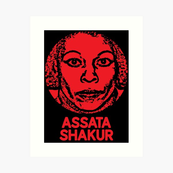 Assata Shakur outlets by ZetaStarr Giclee Fine Art Print Lithograph w/ Certificate of Authenticity Print #8/25 Image size 9 1/2’’ X 12’’