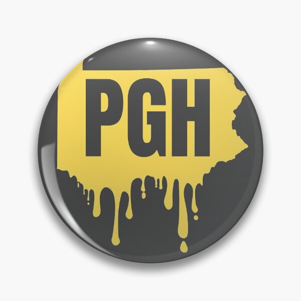 Item preview, Black And Gold Pgh Pullover Hoodie designed and sold by NutaBaco.