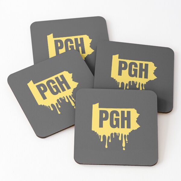 Item preview, Black And Gold Pgh Pullover Hoodie designed and sold by NutaBaco.