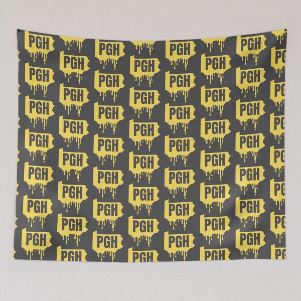 Item preview, Black And Gold Pgh Pullover Hoodie designed and sold by NutaBaco.