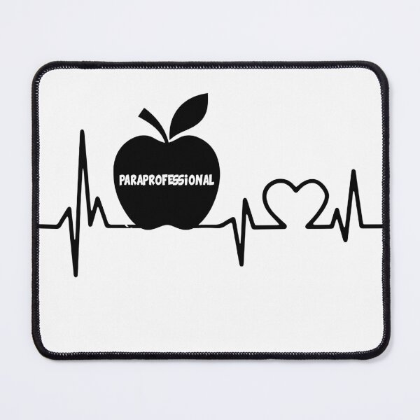 Item preview, PARAPROFESSIONAL HEARTBEAT BLACK designed and sold by bestteez.