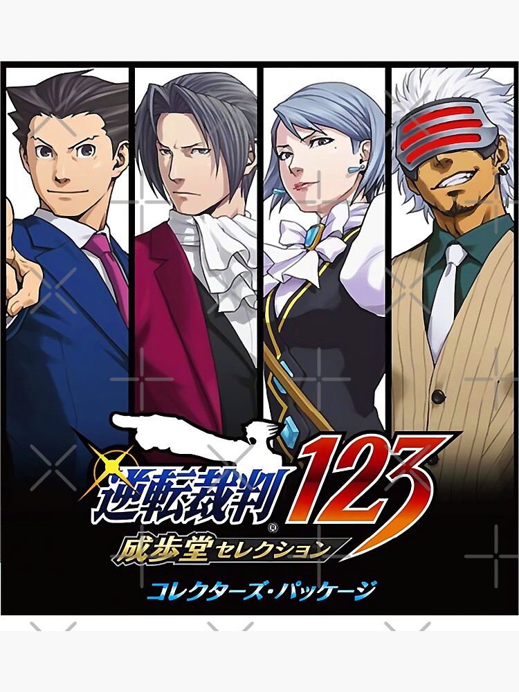 Ace attorney characters active Greeting Card for Sale by