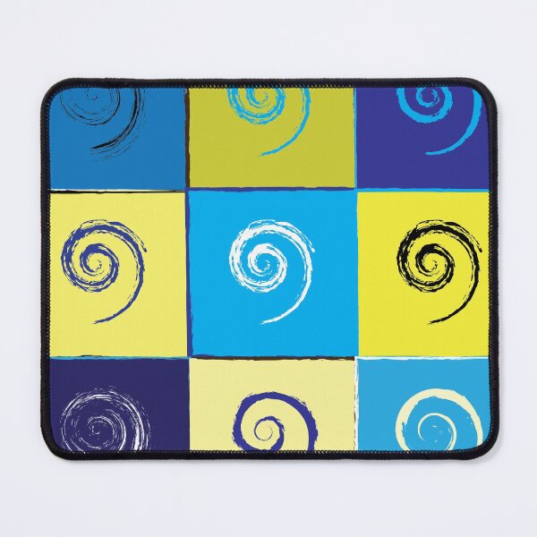 Item preview, Spirals on Squares designed and sold by QueenieLamb.