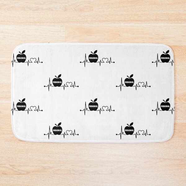 Item preview, PRESCHOOL HEARTBEAT BLACK designed and sold by bestteez.