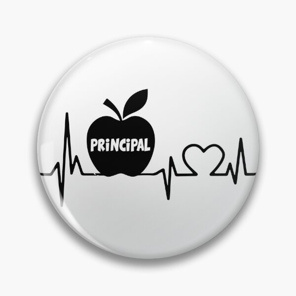 Item preview, PRINCIPAL HEARTBEAT BLACK designed and sold by bestteez.