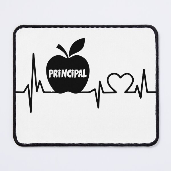 Item preview, PRINCIPAL HEARTBEAT BLACK designed and sold by bestteez.