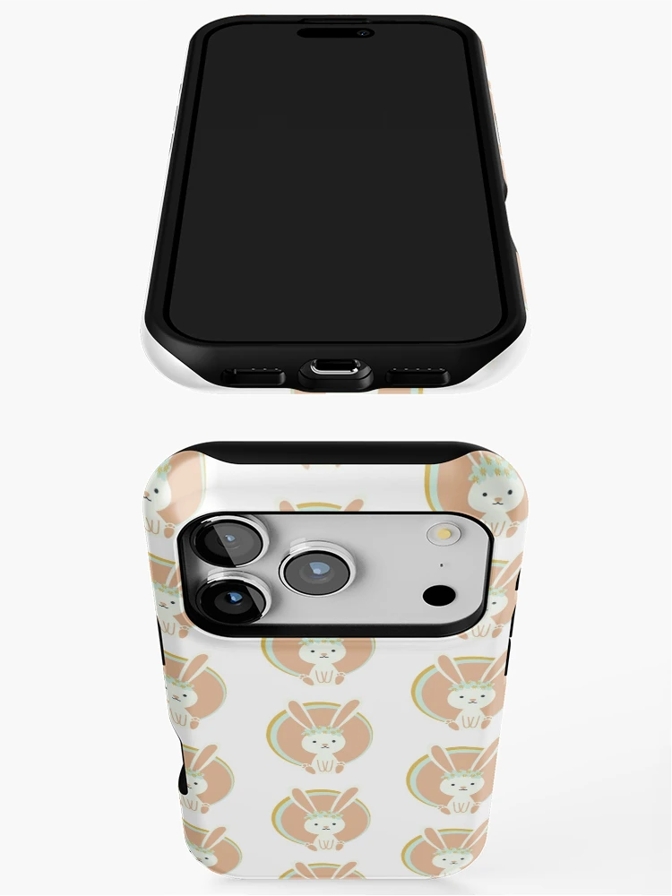 Thumbnail 3 of 4, iPhone Case, Cutie Rabbit designed and sold by bubblevixen.