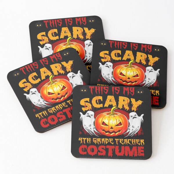 Item preview, This Is My Scary 4th Grade Teacher Halloween Costume designed and sold by TheWildStyle.