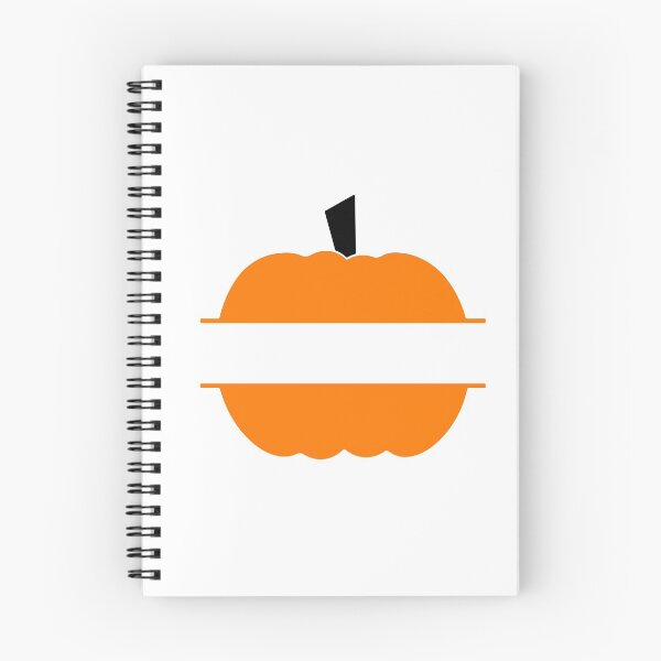 Item preview, Halloween Pumpkin split monogram designed and sold by wshStudio.