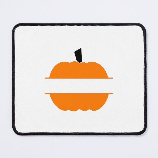 Item preview, Halloween Pumpkin split monogram designed and sold by wshStudio.